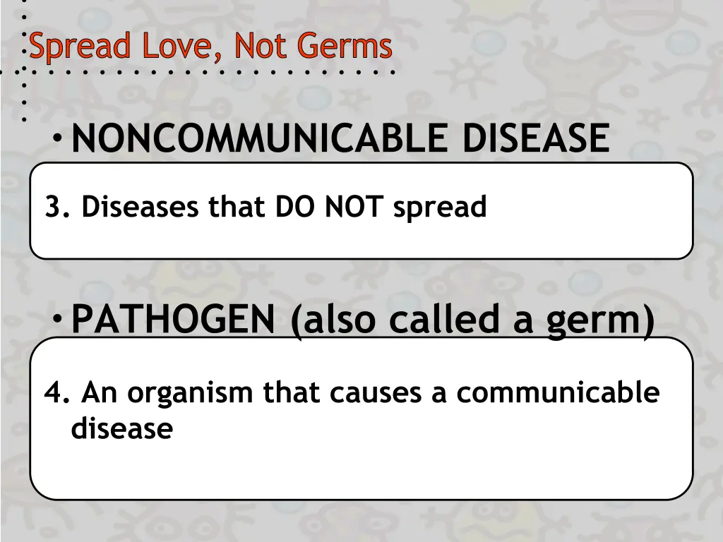 spread love not germs 1