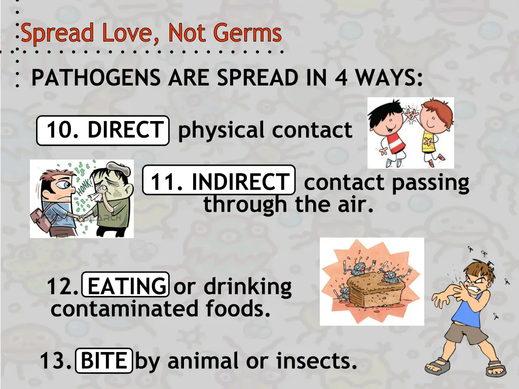 spread love not germs 2
