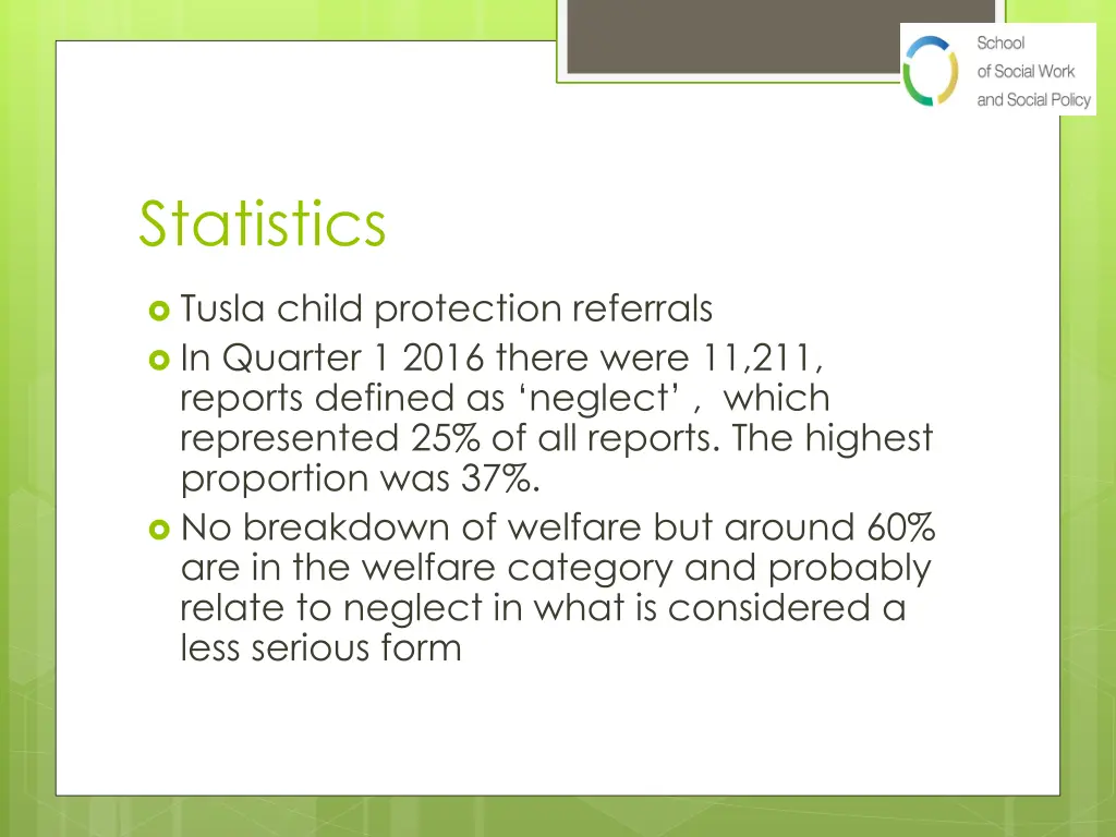 statistics