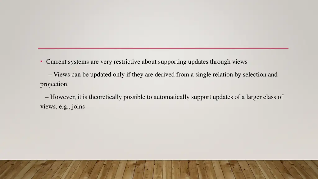 current systems are very restrictive about