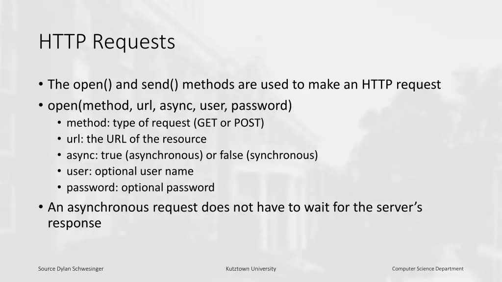 http requests