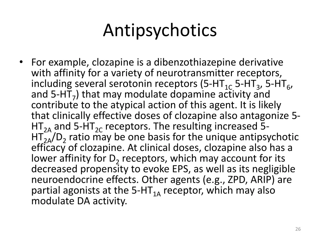 antipsychotics 2