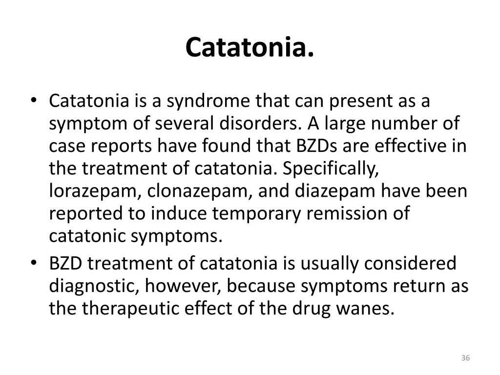 catatonia
