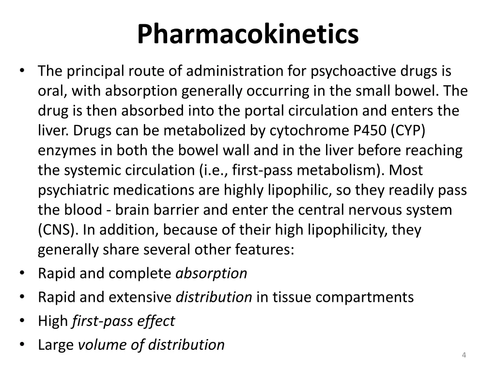 pharmacokinetics