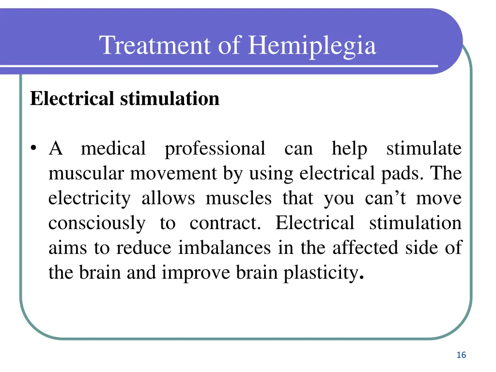 treatment of hemiplegia 2