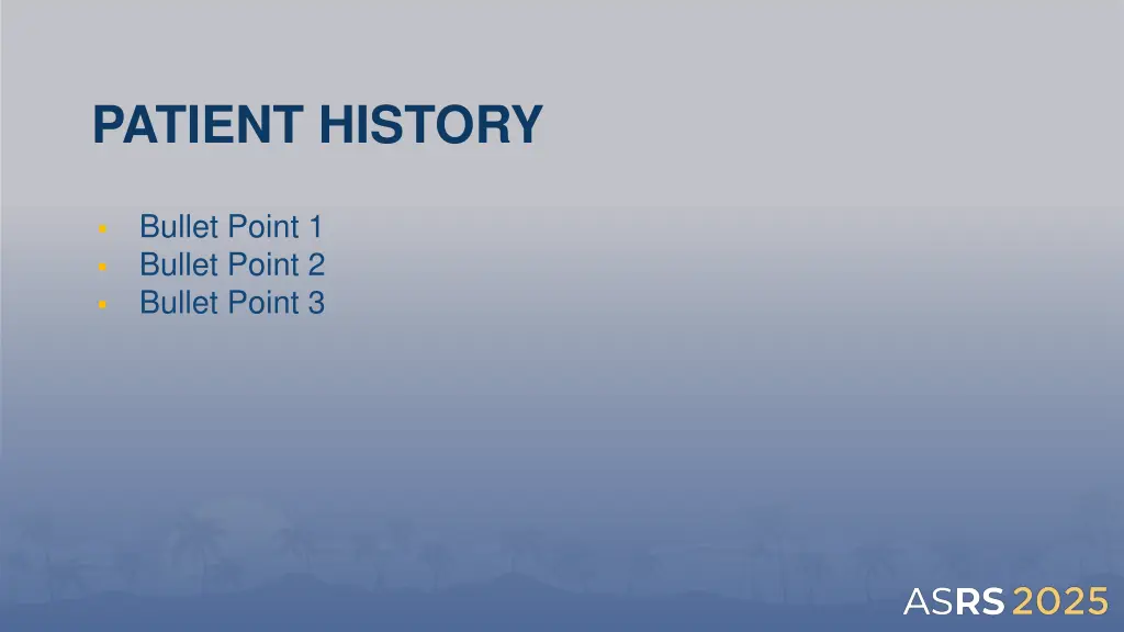 patient history