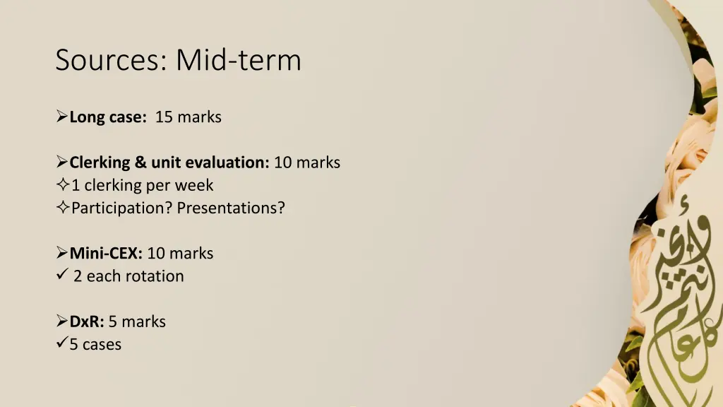 sources mid term
