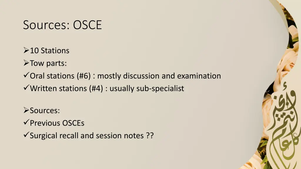 sources osce