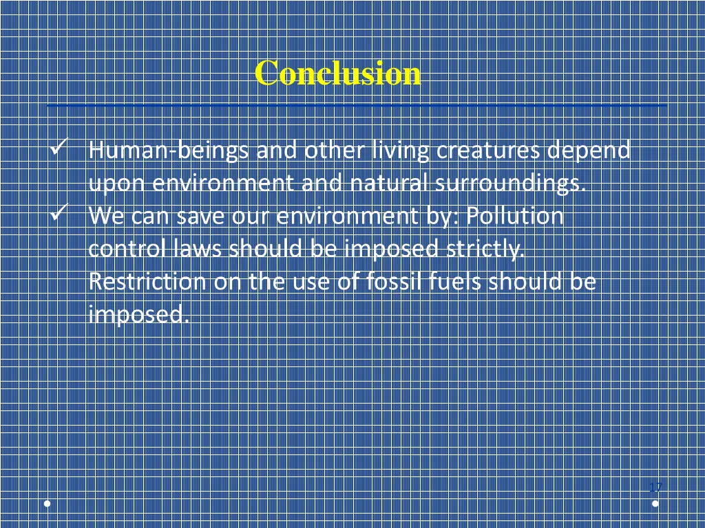 conclusion