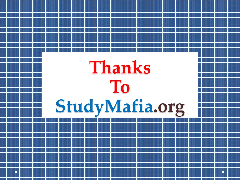 thanks to