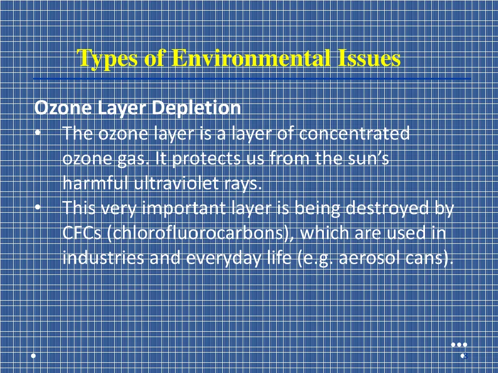 types of environmental issues 2