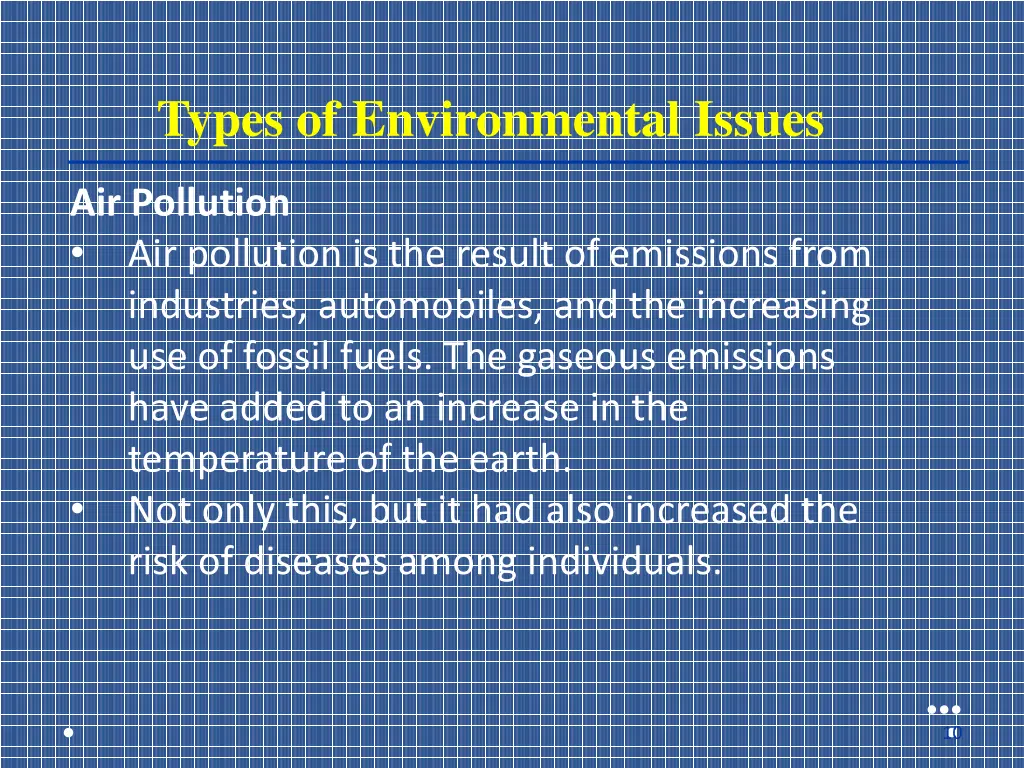 types of environmental issues 4