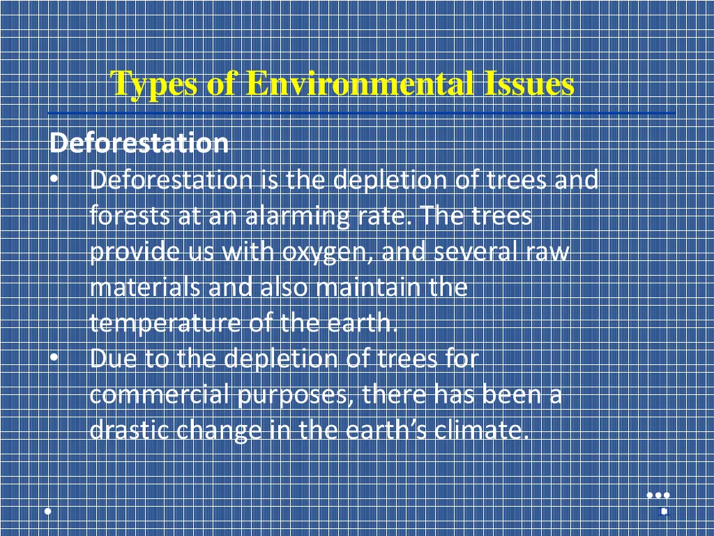 types of environmental issues 5