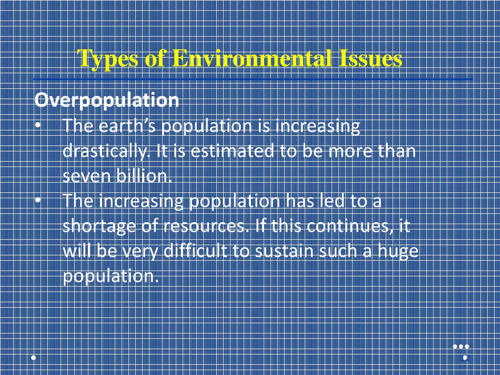 types of environmental issues 6