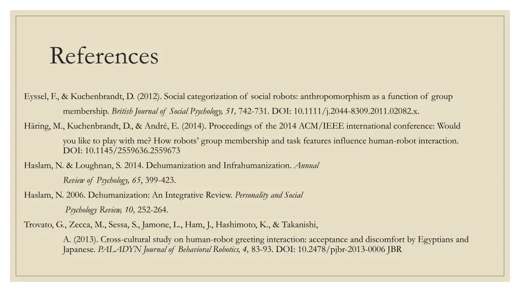 references