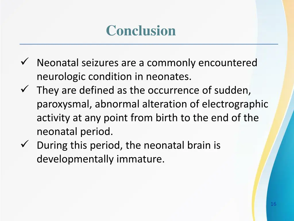 conclusion