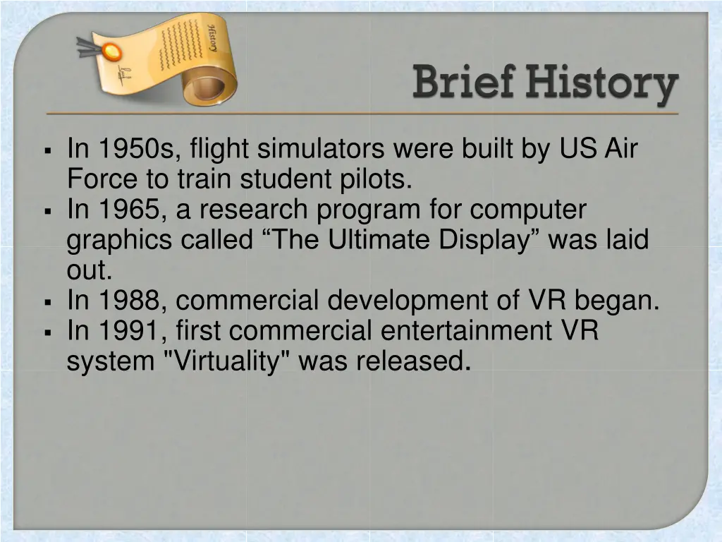 in 1950s flight simulators were built