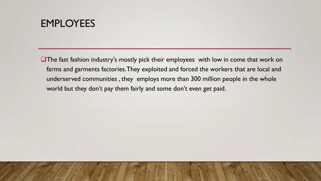 employees