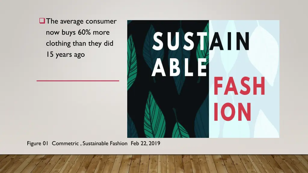 the average consumer now buys 60 more clothing
