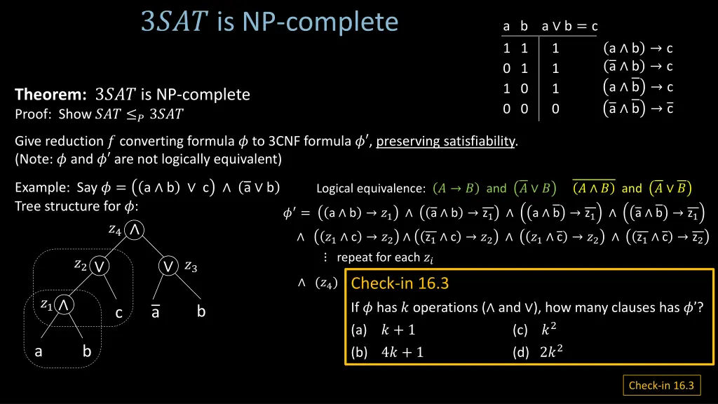 3 is np complete