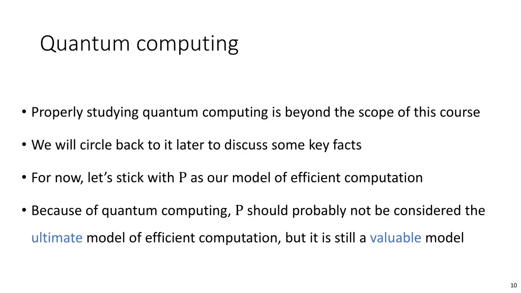 quantum computing