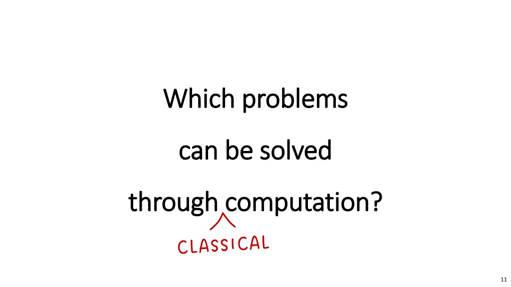 which problems which problems