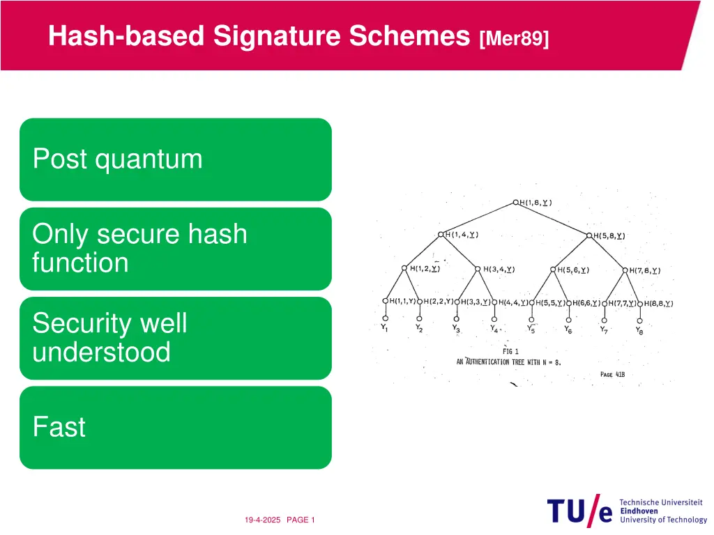 hash based signature schemes mer89