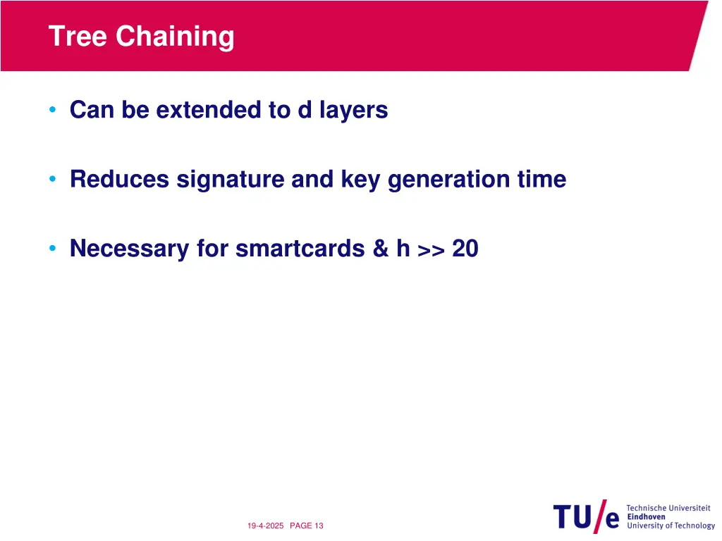 tree chaining 1