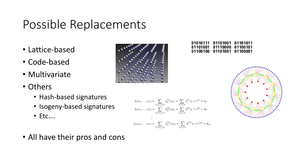 possible replacements