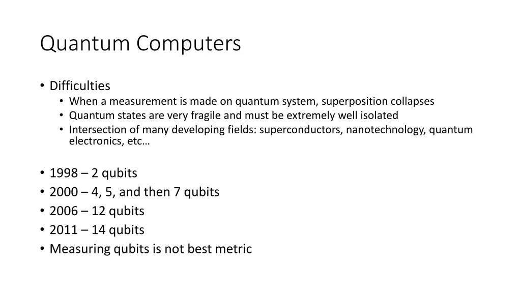 quantum computers