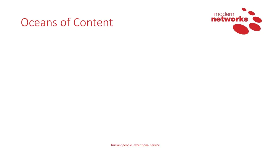 oceans of content 1