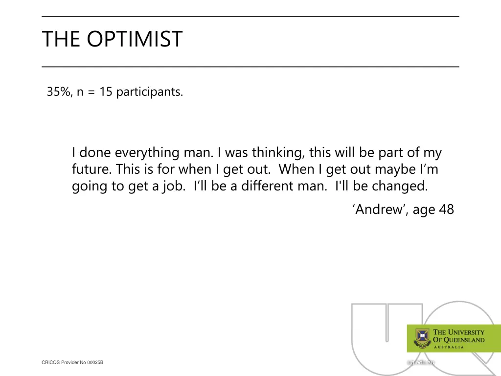 the optimist