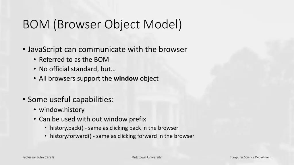 bom browser object model