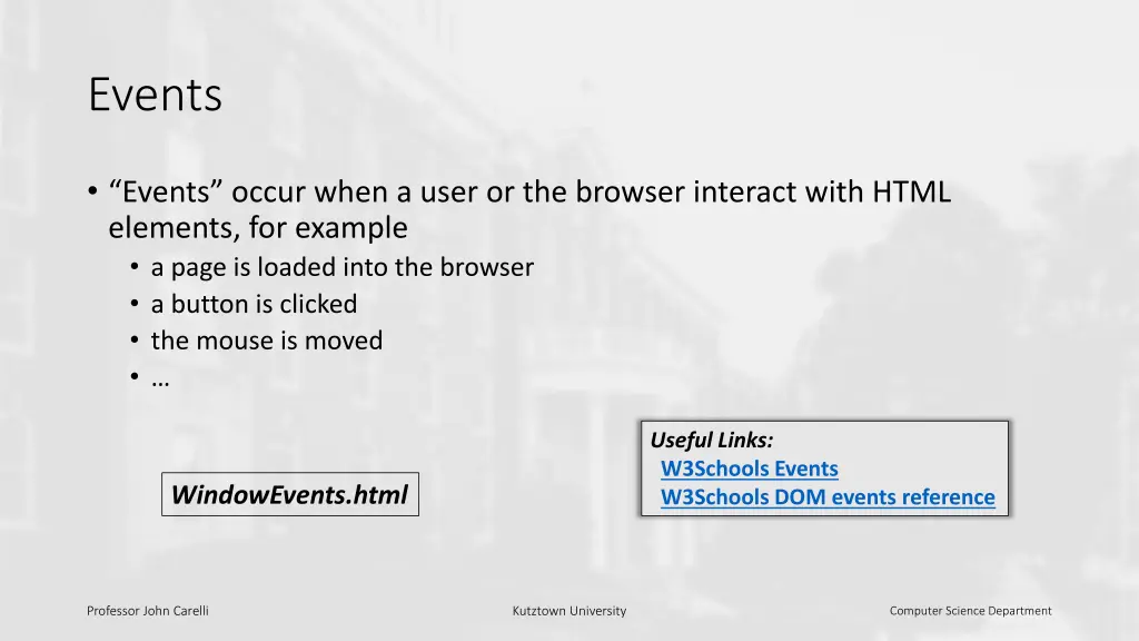 events