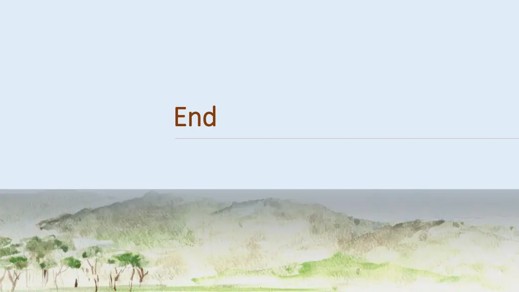end end