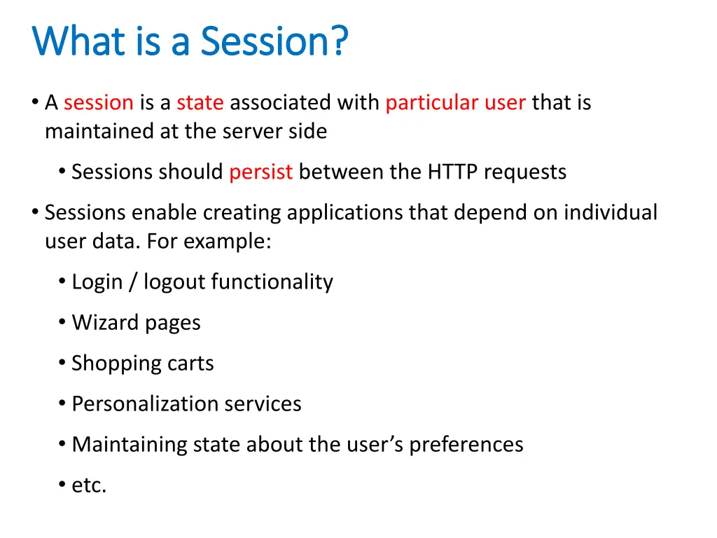 what is a session what is a session