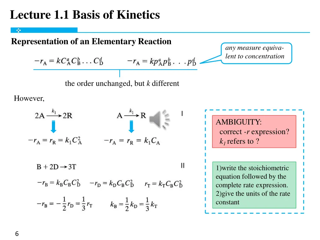 lecture 1 1 basis of kinetics 4