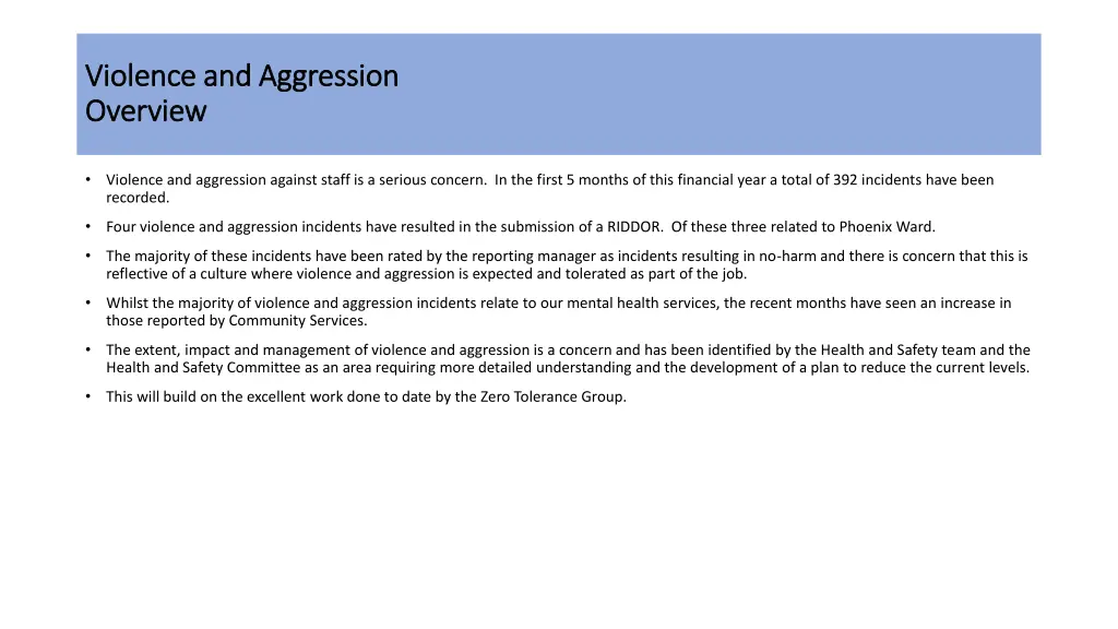 violence and aggression violence and aggression