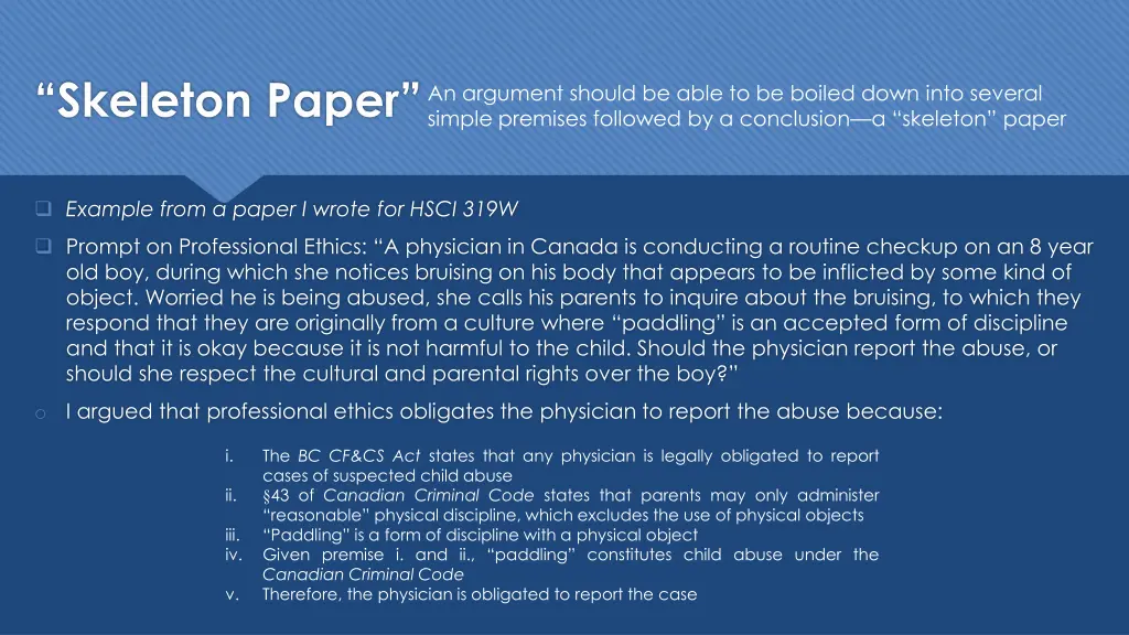 skeleton paper