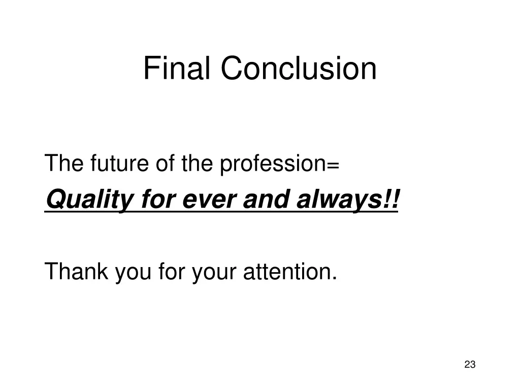 final conclusion 1