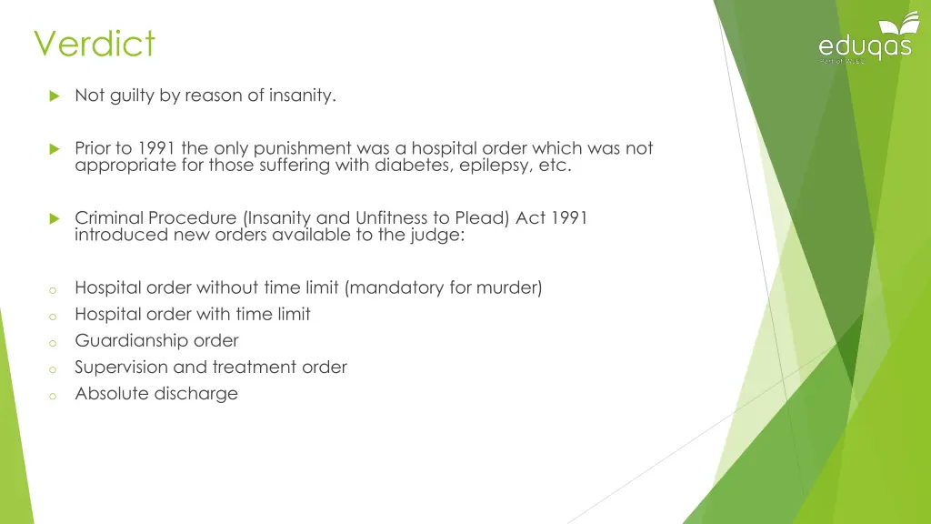 verdict