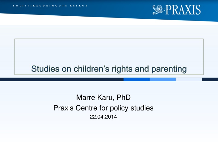 studies on children s rights and parenting