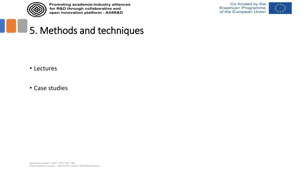 5 5 methods and techniques methods and techniques