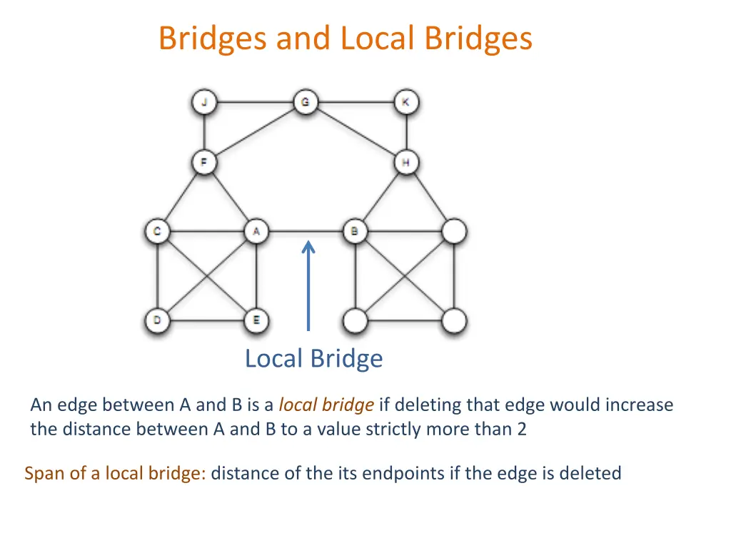 bridges and local bridges 1