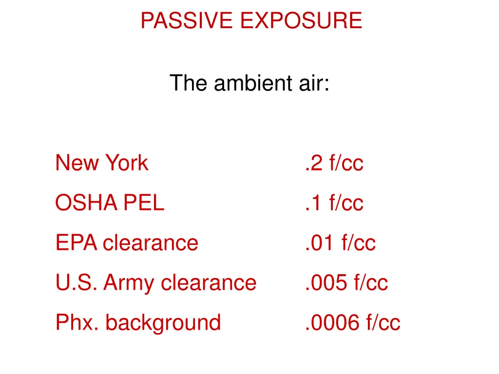 passive exposure 1