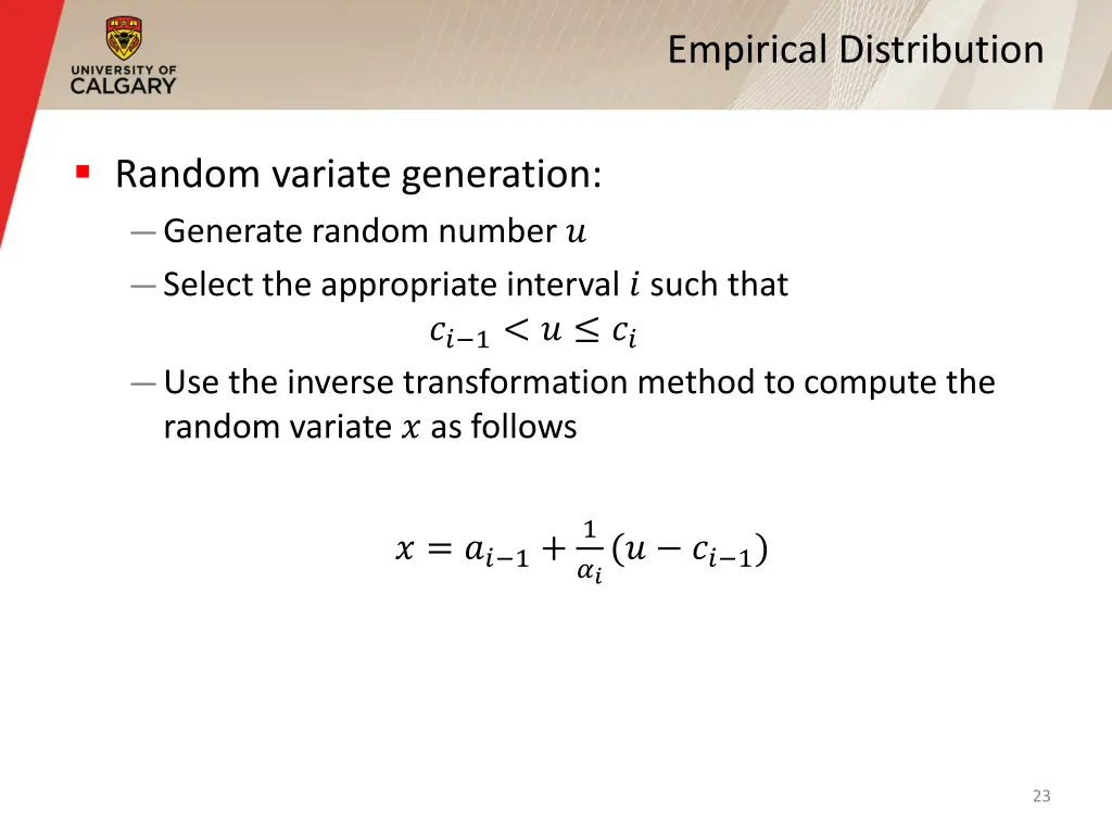 empirical distribution 2