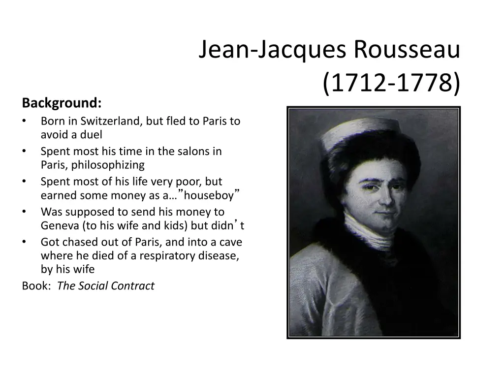 jean jacques rousseau 1712 1778