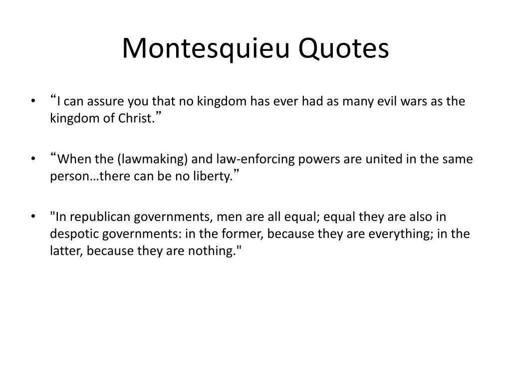 montesquieu quotes