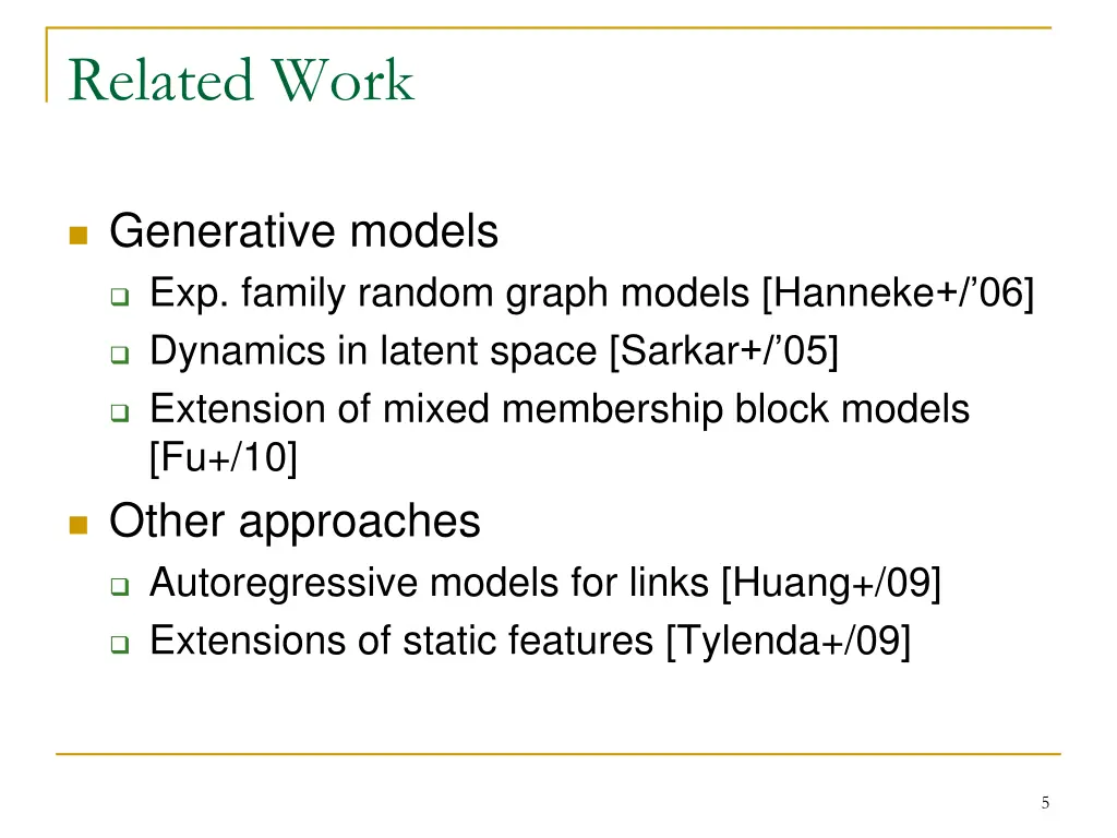 related work