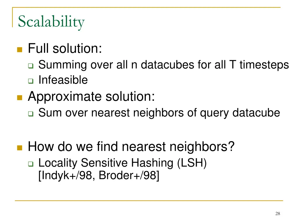 scalability